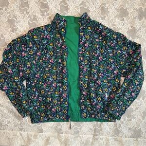 Vera Bradley Reversible Bomber zip up